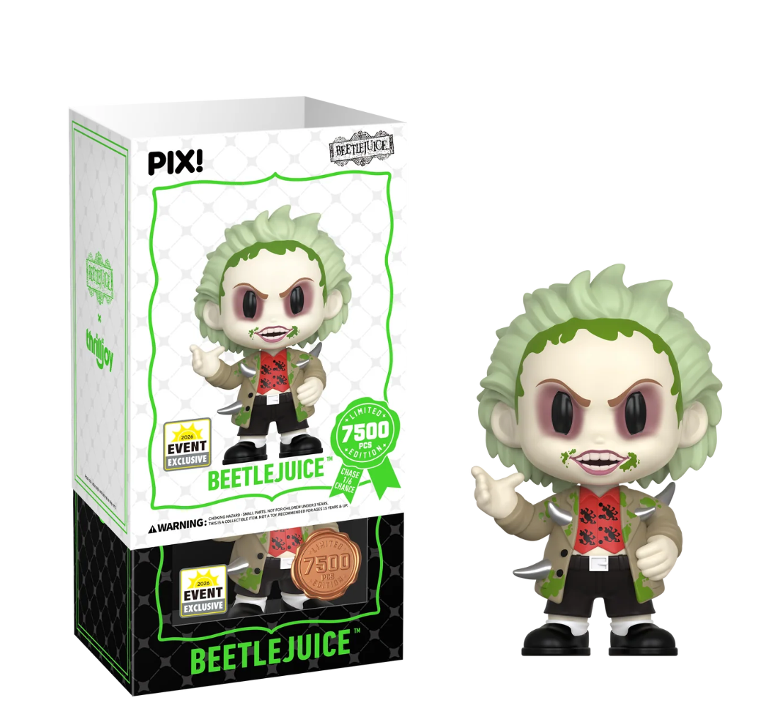 Beetlejuice (Spike) Pix! Vinyl Figure - 2026 Convention Exclusive