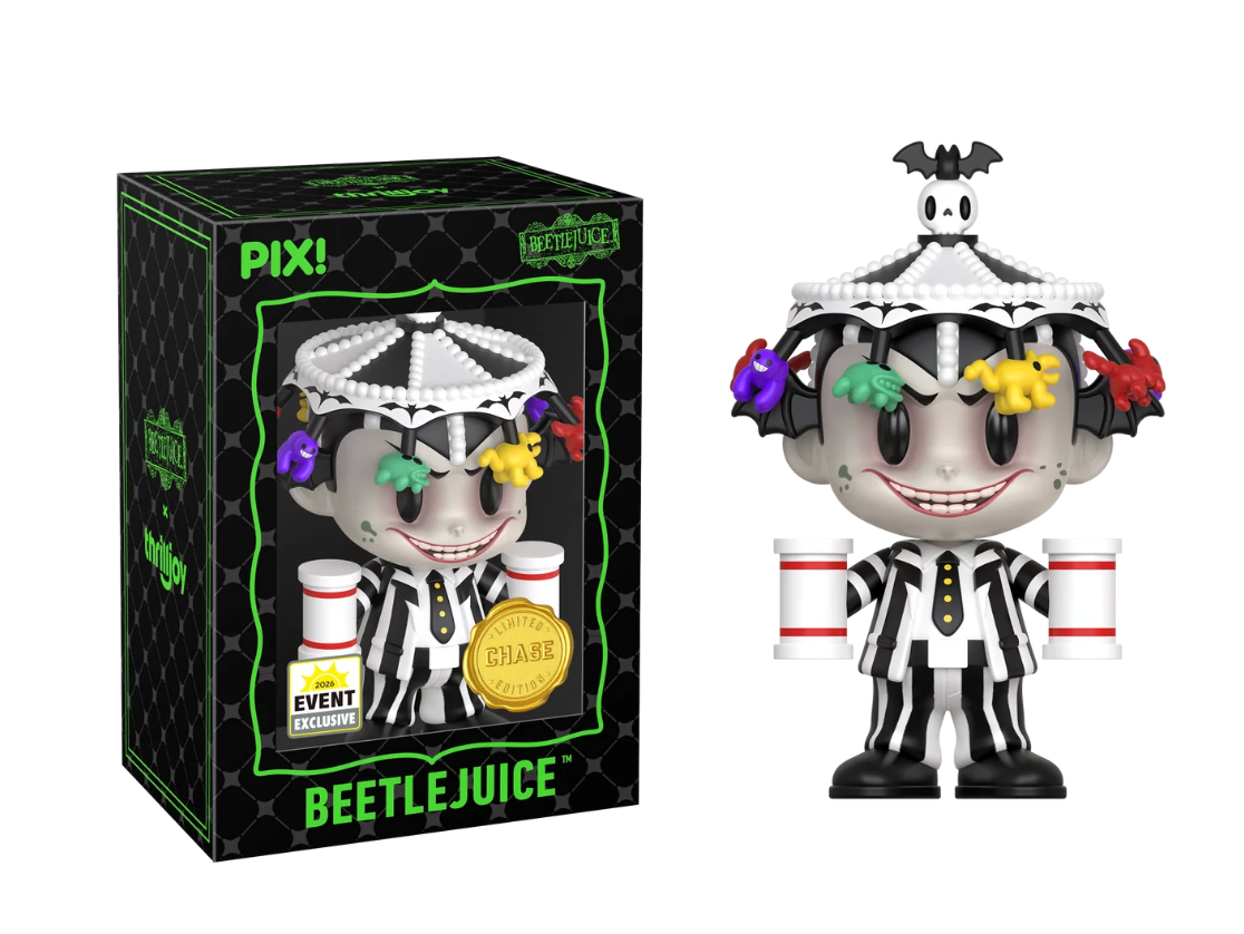 Beetlejuice (Spike) Pix! Vinyl Figure - 2026 Convention Exclusive