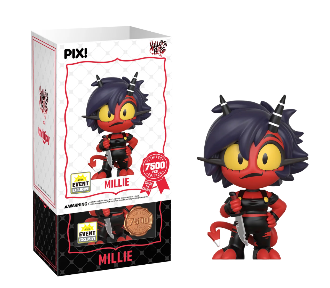 Helluva Boss Millie Pix! Vinyl Figure - 2026 Convention Exclusive