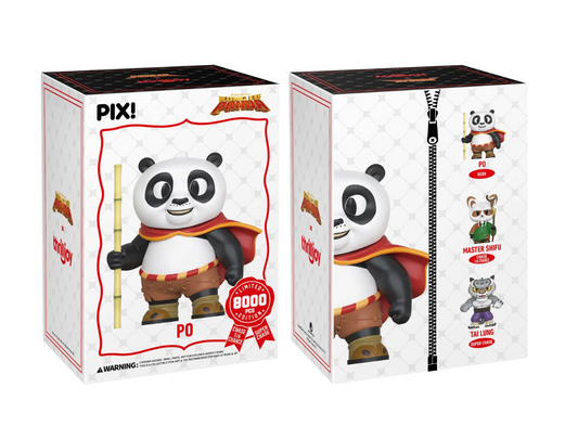 Kung Fu Panda Po Pix Vinyl Figure: The Dragon Warrior
