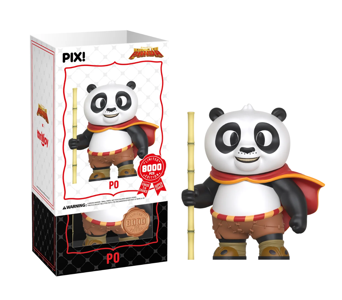 Kung Fu Panda Po Pix Vinyl Figure: The Dragon Warrior