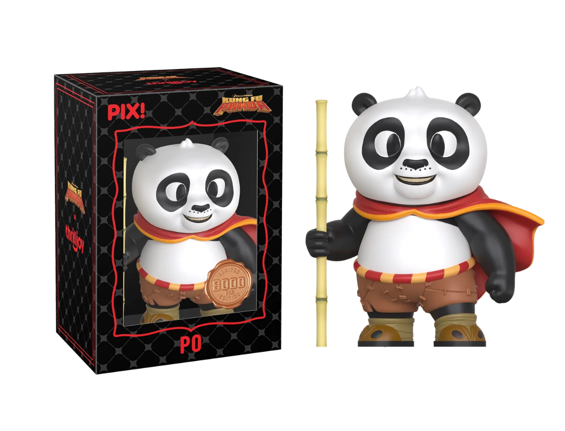 Kung Fu Panda Po Pix Vinyl Figure: The Dragon Warrior