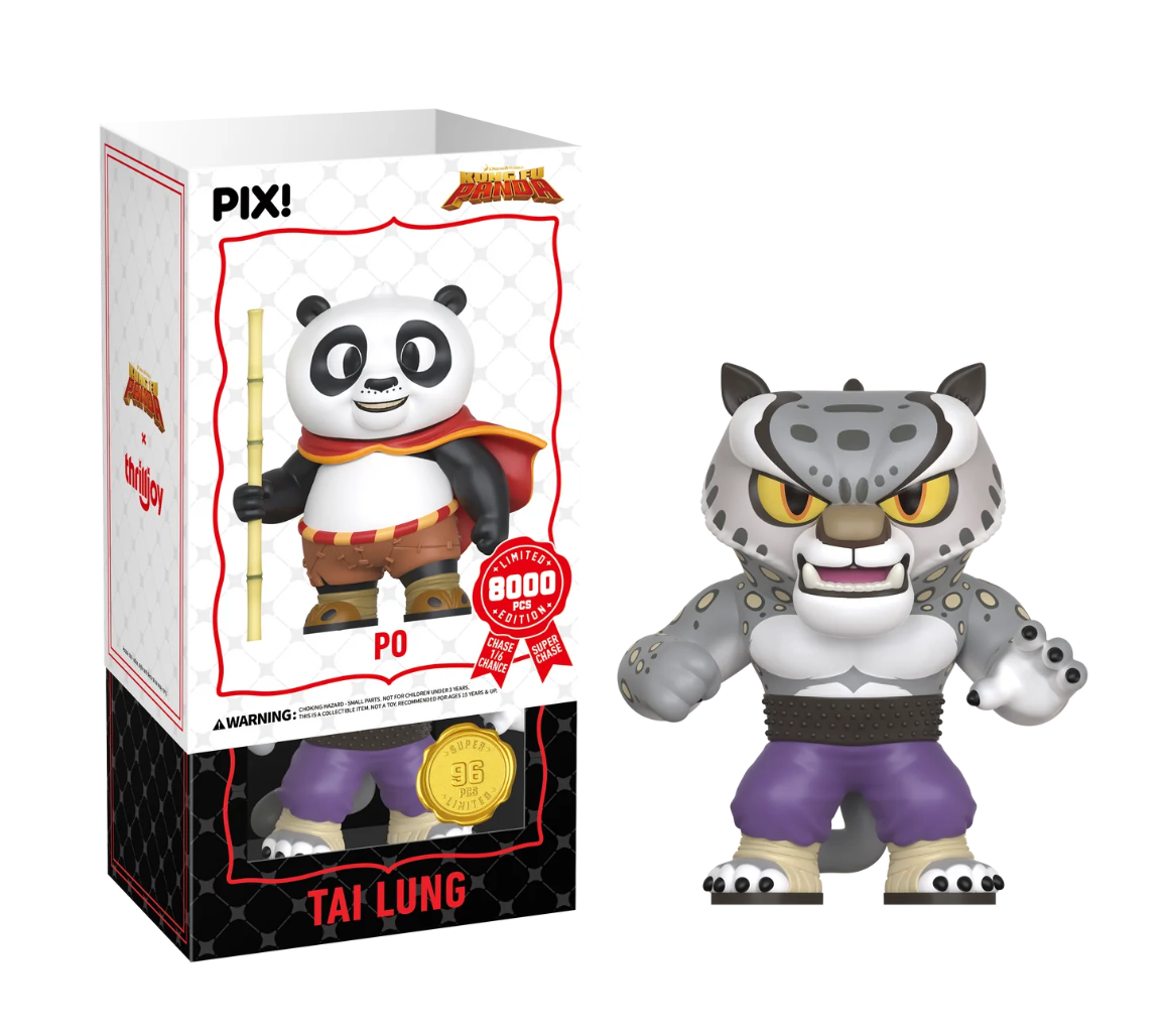 Kung Fu Panda Po Pix Vinyl Figure: The Dragon Warrior