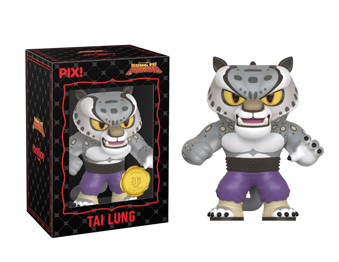 Kung Fu Panda Po Pix Vinyl Figure: The Dragon Warrior