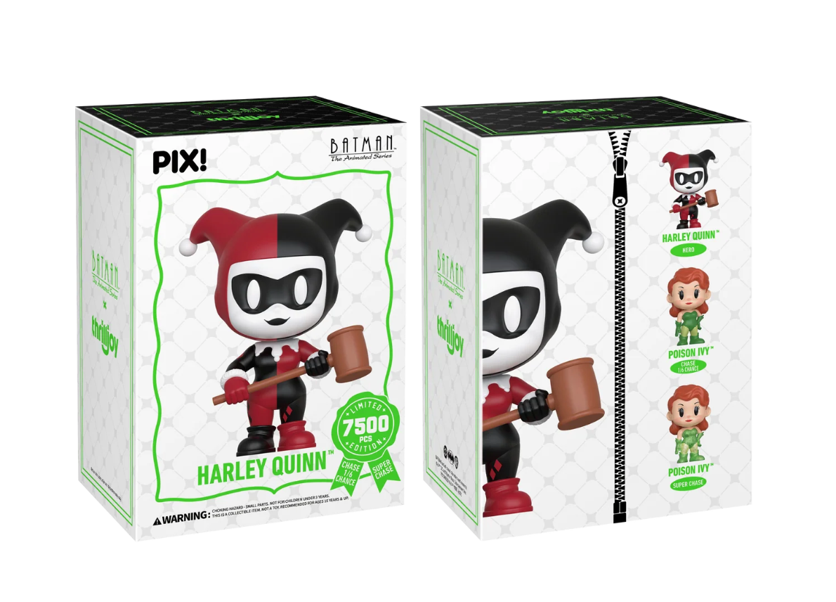Batman: The Animated Series Harley Quinn Pix Vinyl Figure: Maid of Mischief
