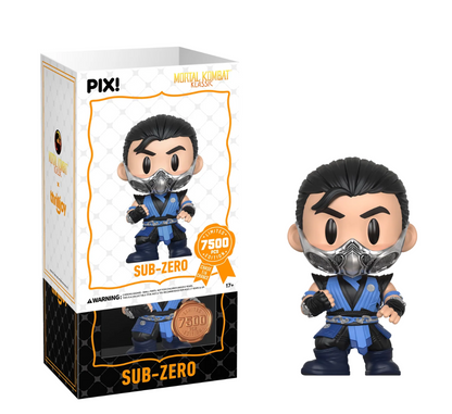 Mortal Kombat Sub-Zero Pix Vinyl Figure: The Ice Ninja