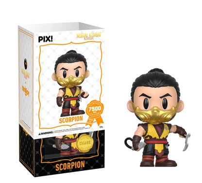 Mortal Kombat Scorpion Pix Vinyl Figure: The Fire Ninja