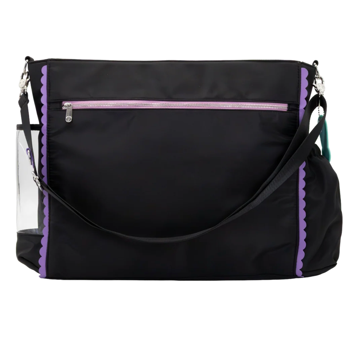 Whatever! Makes You Happy Black Emotional Support Trinket Bag