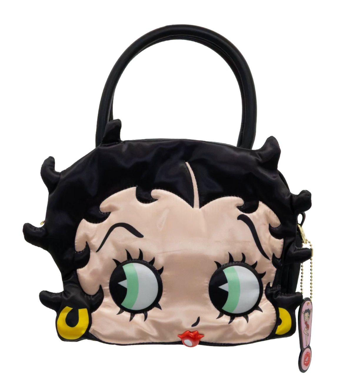 Betty Boop Head Crossbody Bag