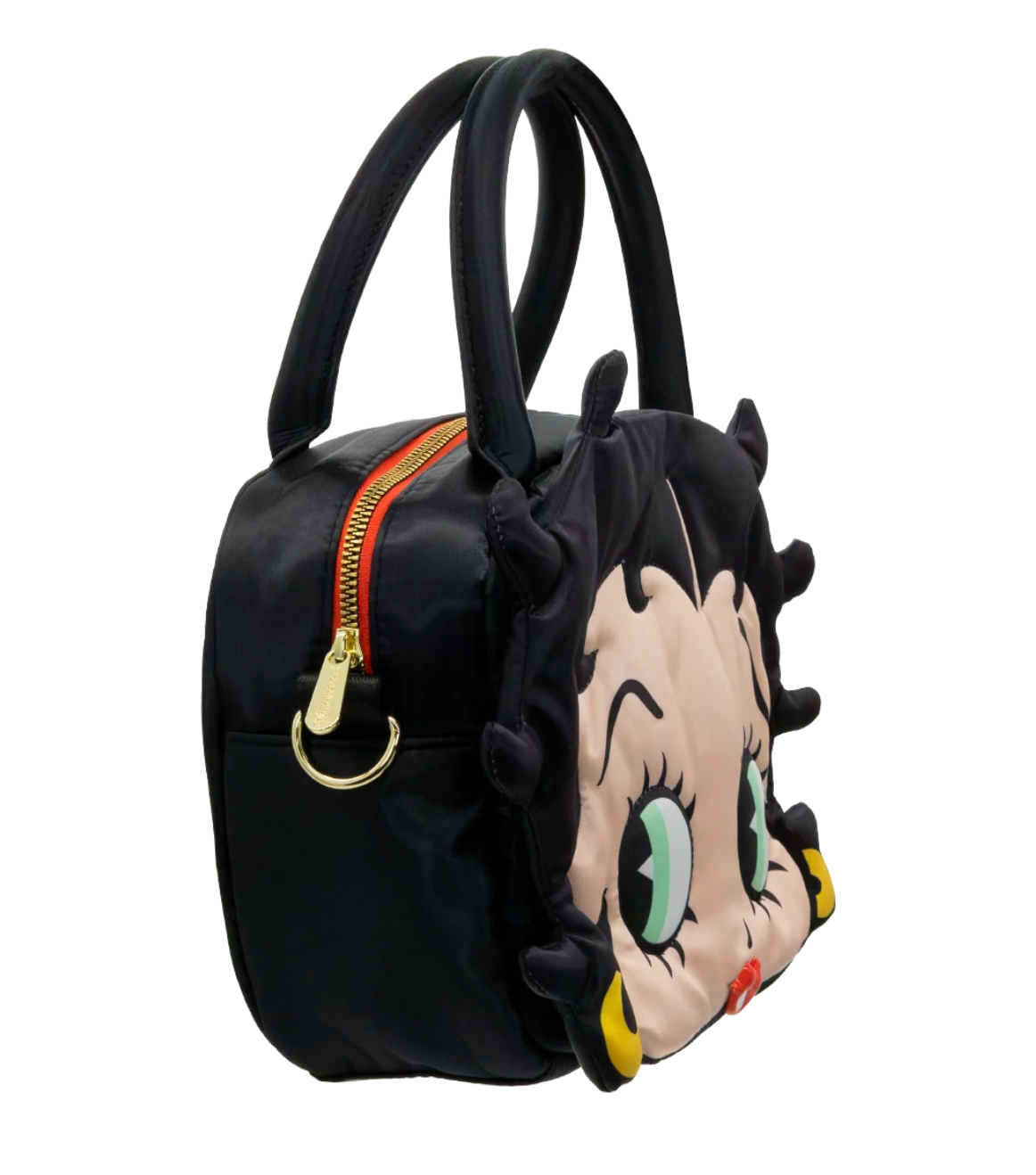Betty Boop Head Crossbody Bag