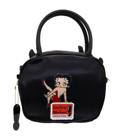 Betty Boop Head Crossbody Bag