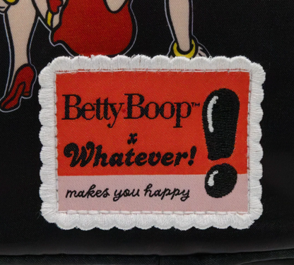 Betty Boop Head Crossbody Bag