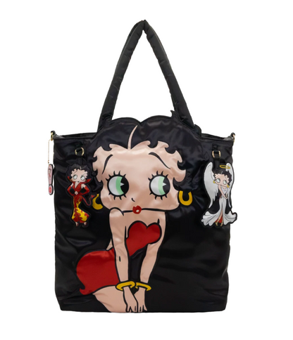 Betty Boop Naughty Vs. Nice Oversized Tote Bag