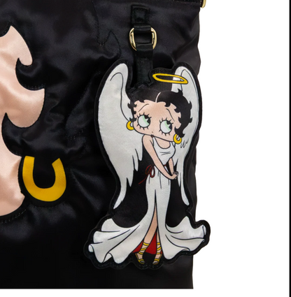 Betty Boop Naughty Vs. Nice Oversized Tote Bag