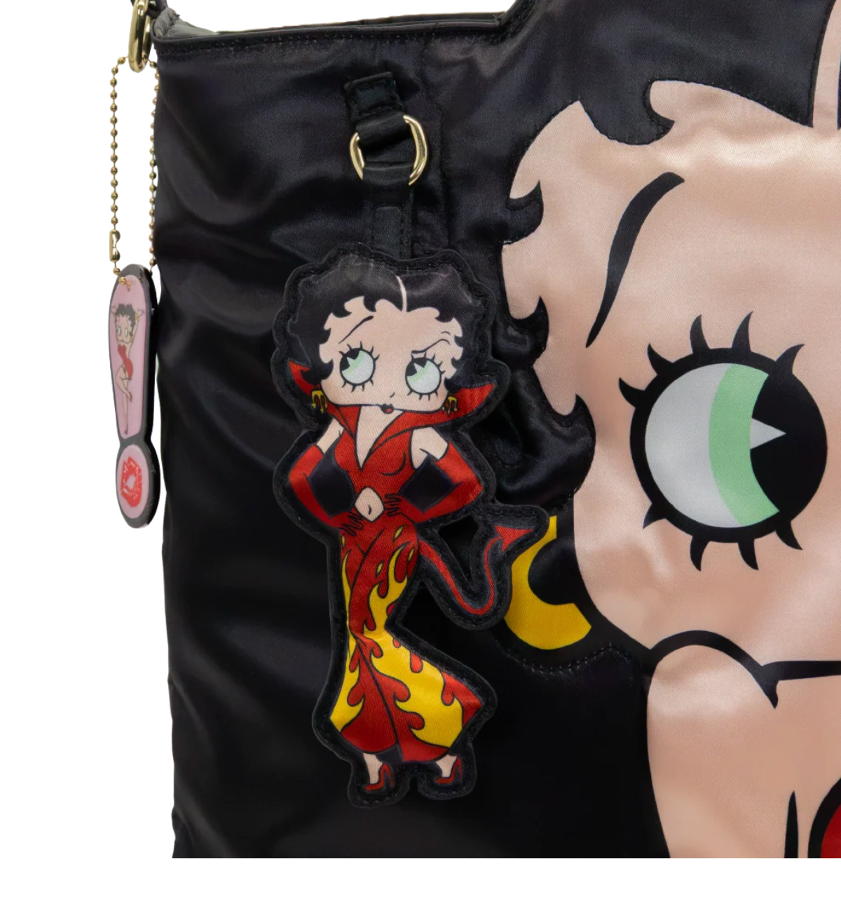 Betty Boop Naughty Vs. Nice Oversized Tote Bag