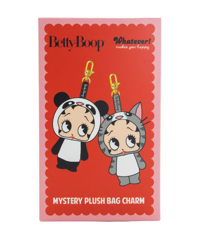 Betty Boop Mystery Box Silicone Face Plush Bag Charms
