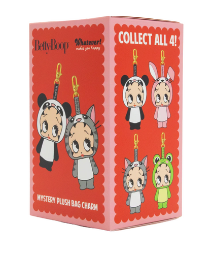 Betty Boop Mystery Box Silicone Face Plush Bag Charms