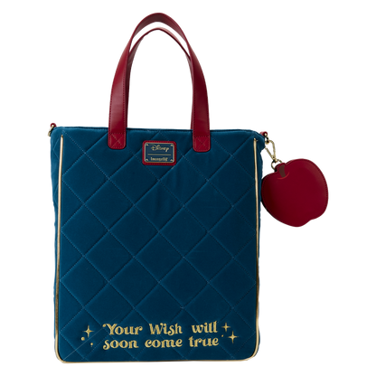 Snow White Heritage Quilted Velvet Tote Bag
