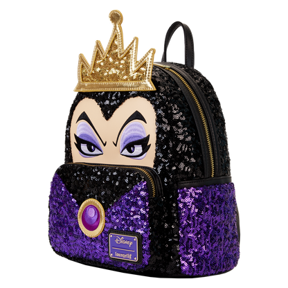 Snow White Evil Queen Sequin Cosplay Mini Backpack
