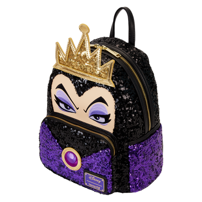 Snow White Evil Queen Sequin Cosplay Mini Backpack