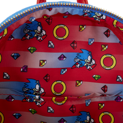 Sonic the Hedgehog Classic Cosplay Plush Mini Backpack