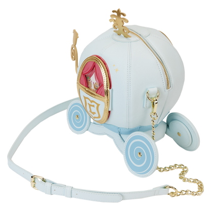 Stitch Shoppe Cinderella Exclusive Pumpkin Carriage Figural Crossbody Bag