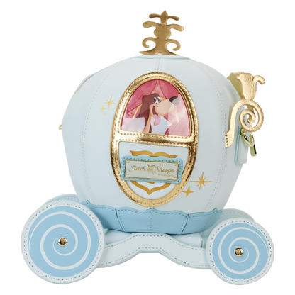 Stitch Shoppe Cinderella Exclusive Pumpkin Carriage Figural Crossbody Bag