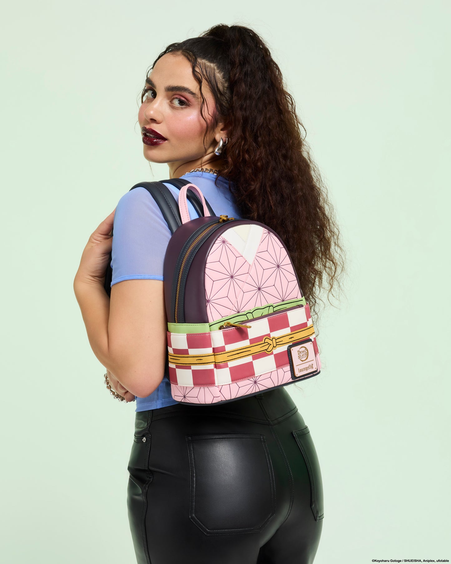 Demon Slayer Nezuko Kamado Cosplay Mini Backpack