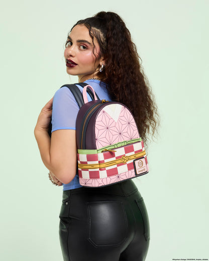Demon Slayer Nezuko Kamado Cosplay Mini Backpack