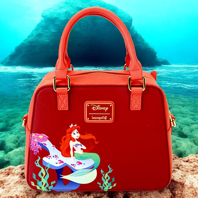 The Little Mermaid 35th Anniversary Ariel Face Crossbody Bag