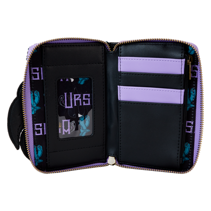 Ursula Sequin Cosplay Zip Around Wallet