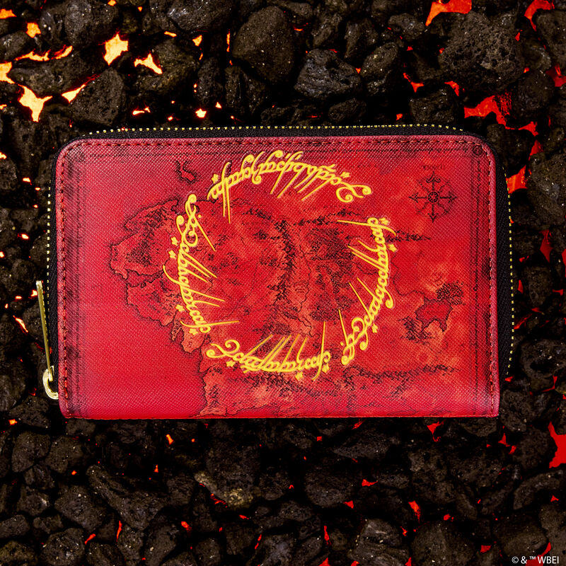 The Lord of the Rings The One Ring Glow Zip Around Wallet