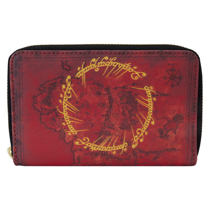 The Lord of the Rings The One Ring Glow Zip Around Wallet