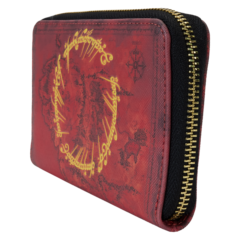 The Lord of the Rings The One Ring Glow Zip Around Wallet