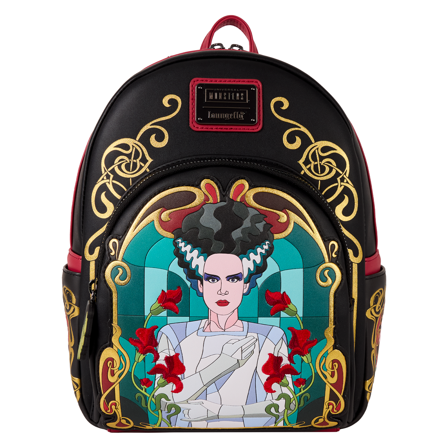 Universal Monsters The Bride Of Frankenstein Stained Glass Mini Backpack