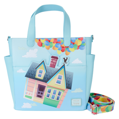 Up 15th Anniversary Balloon House Convertible Backpack & Tote Bag
