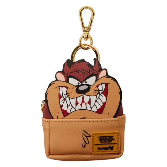 Loungefly Warner Bros. Looney Tunes Taz Mini Backpack Keychain Charm