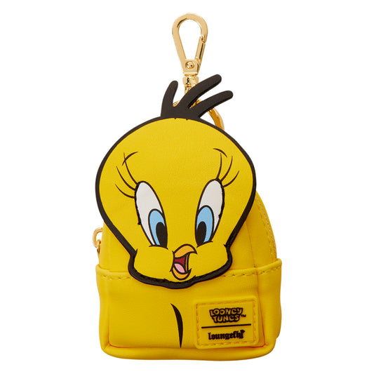 Loungefly Warner Bros. Looney Tunes Tweety Bird Mini Backpack Keychain Charm