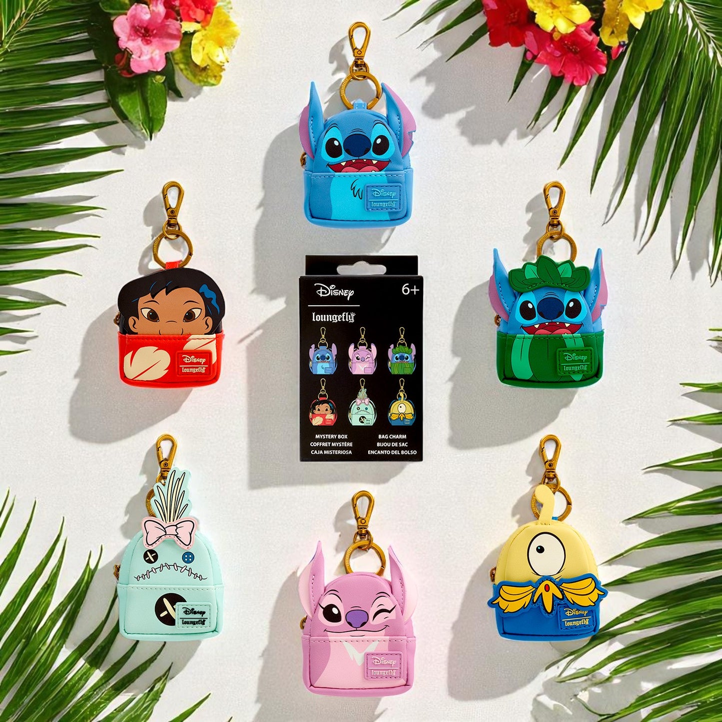 LILO MINI BACKPACK KEYCHAIN CHARM