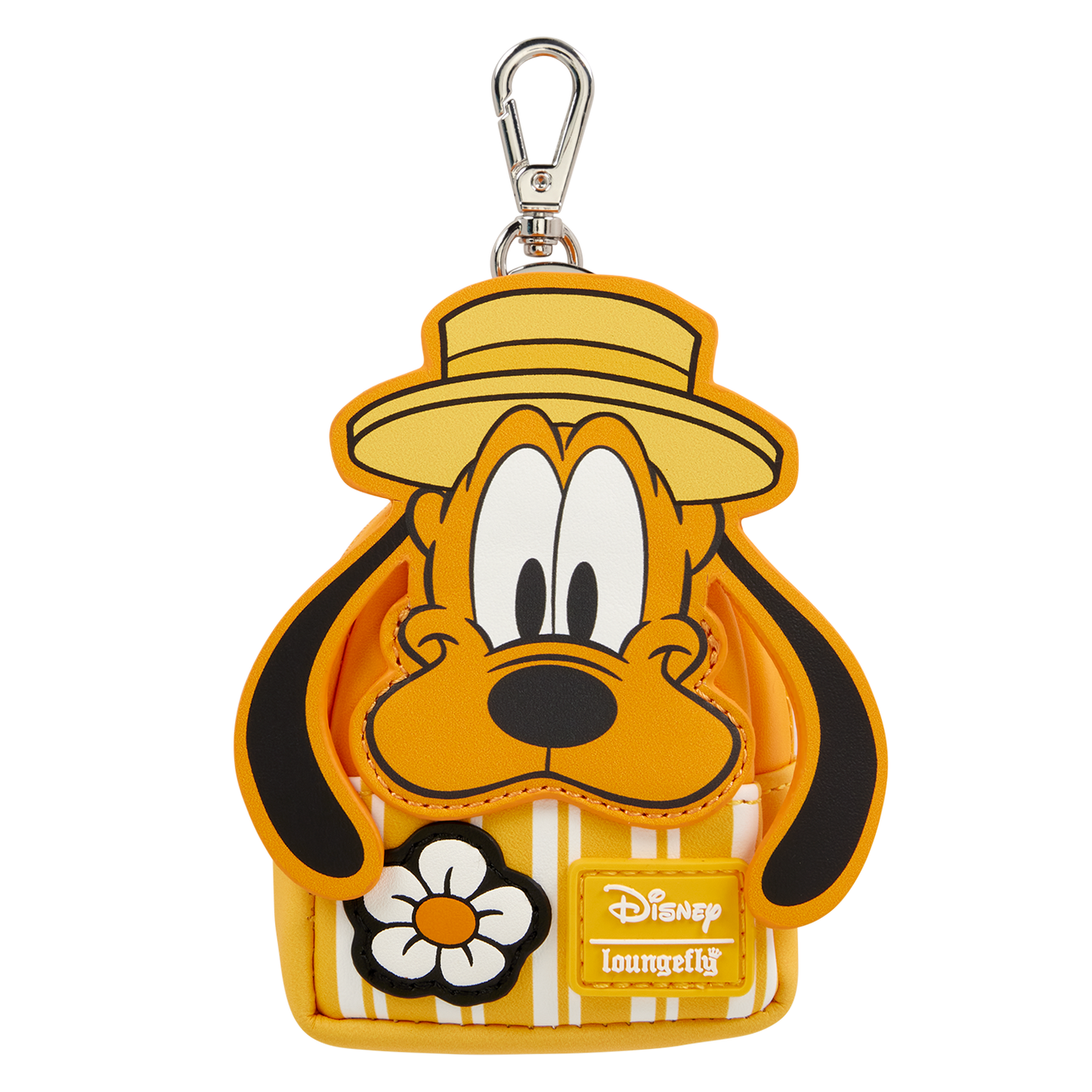 PLUTO PINSTRIPE DAPPER 95TH ANNIVERSARY KEYCHAIN BAG CHARM