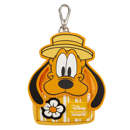 PLUTO PINSTRIPE DAPPER 95TH ANNIVERSARY KEYCHAIN BAG CHARM