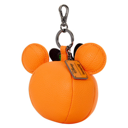 Minnie Mouse Pumpkin Figural Keychain Charm