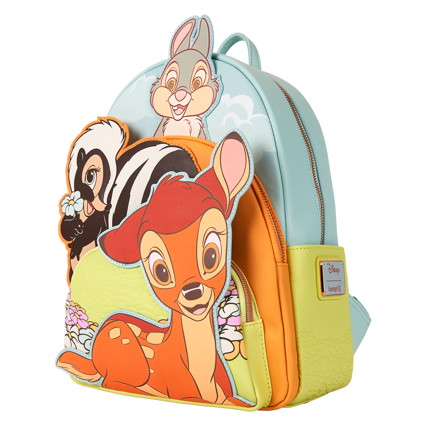 Disney Bambi Triple Pocket Mini Backpack