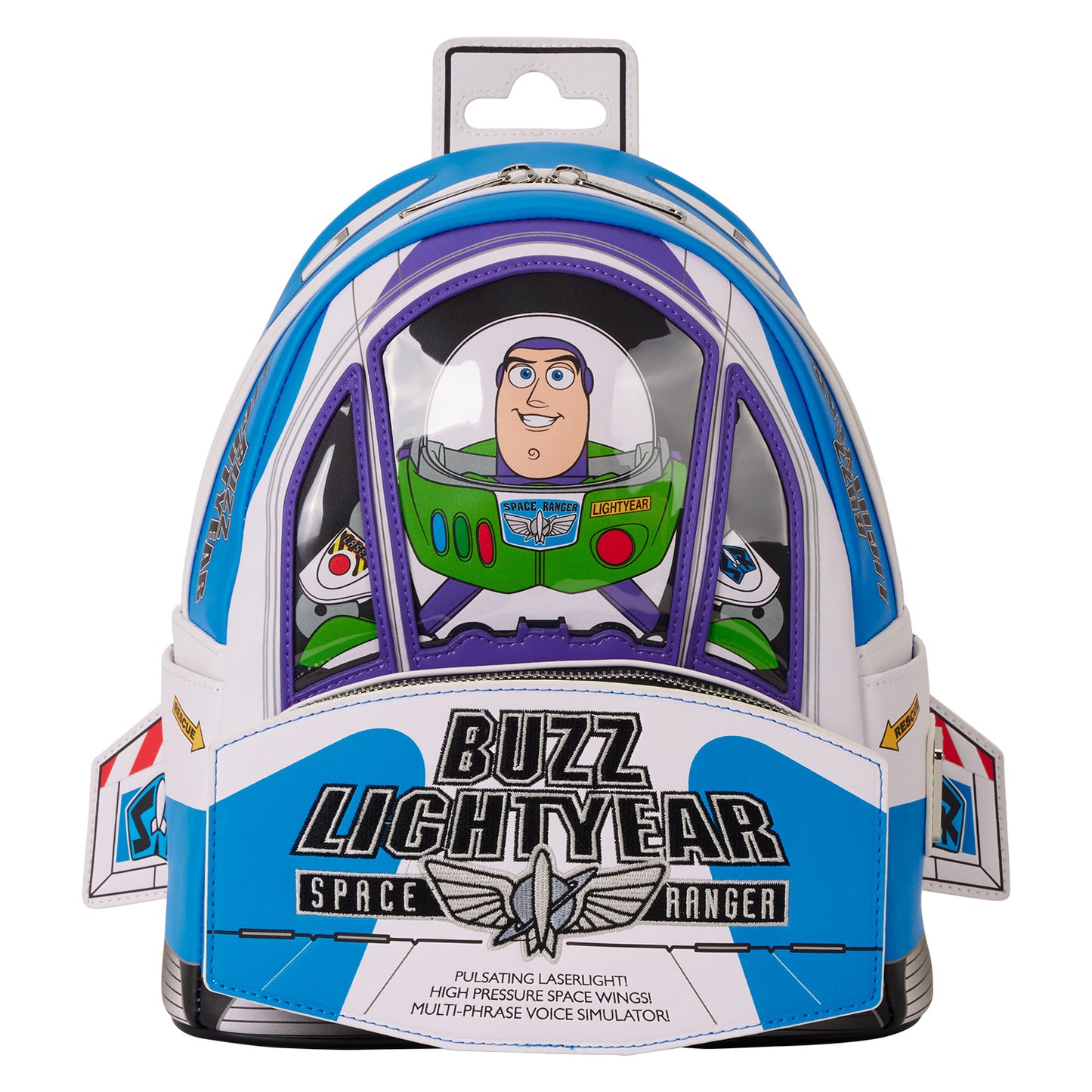 Toy Story 30th Anniversary Buzz Lightyear Glow In Dark & Sound Mini Backpack
