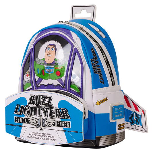 Toy Story 30th Anniversary Buzz Lightyear Glow In Dark & Sound Mini Backpack