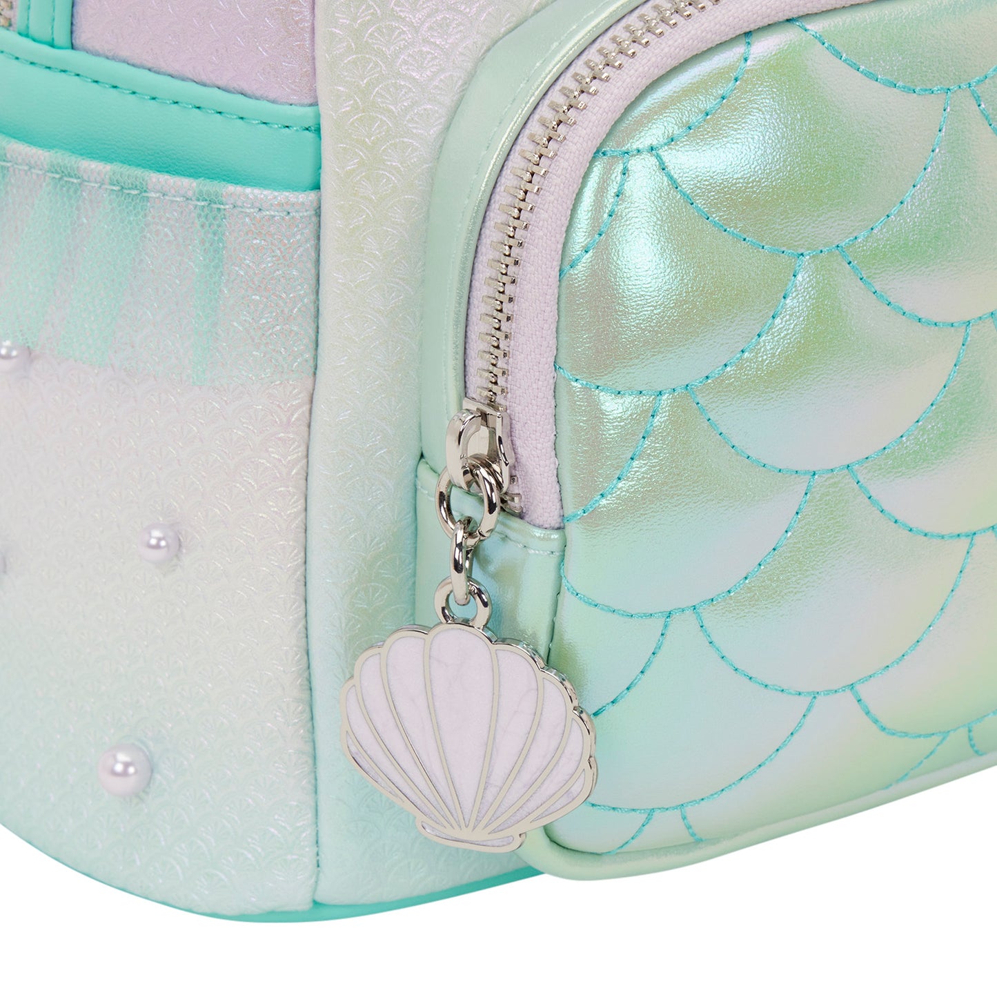 The Little Mermaid Iridescent Pearl Mini Backpack