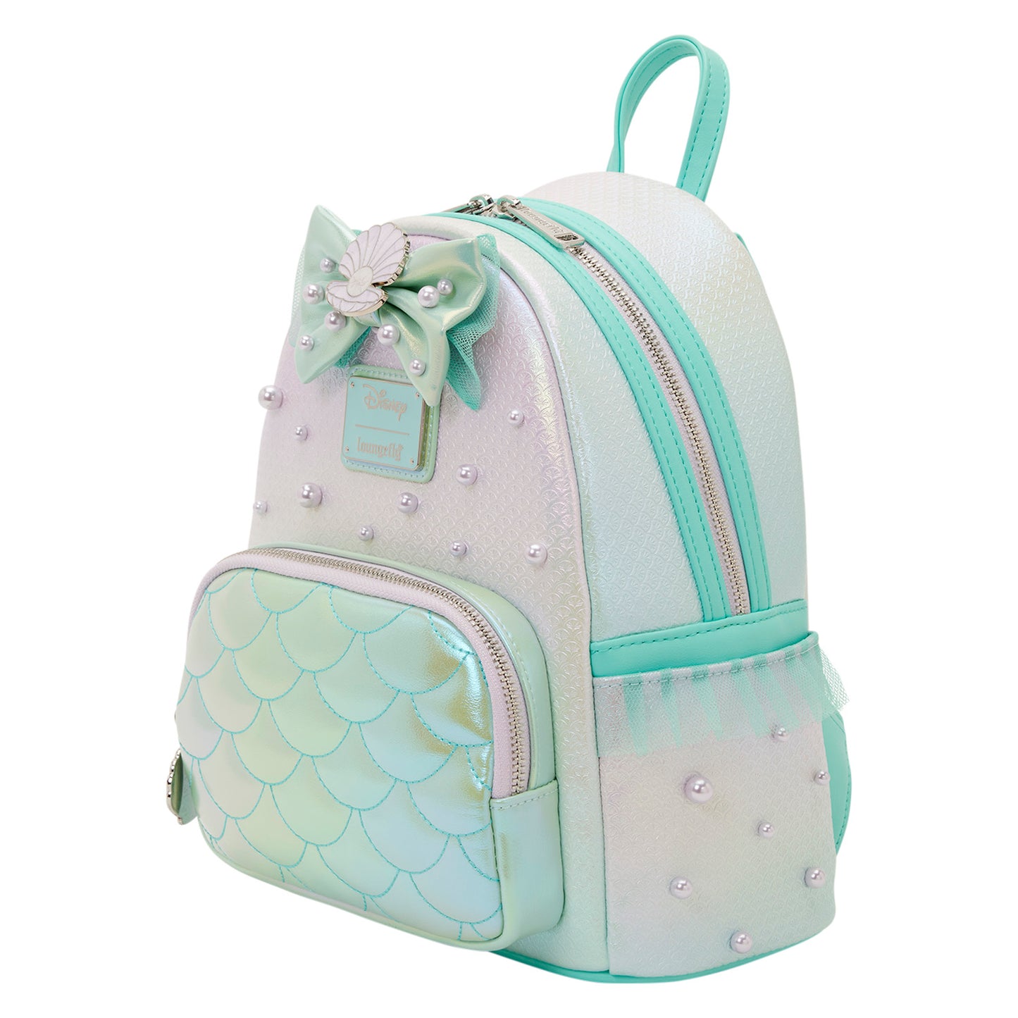The Little Mermaid Iridescent Pearl Mini Backpack