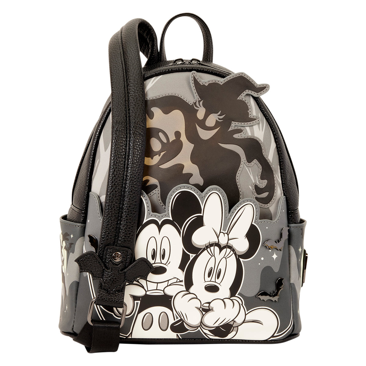 Mickey & Minnie Ghost Light-Up Glow Mini Backpack
