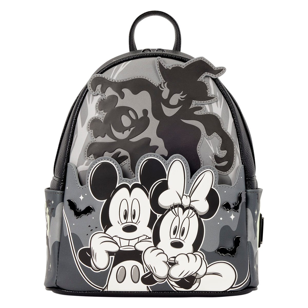 Mickey & Minnie Ghost Light-Up Glow Mini Backpack