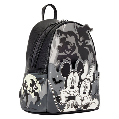 Mickey & Minnie Ghost Light-Up Glow Mini Backpack